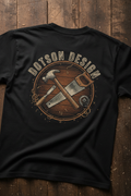 Dotson Design Carpenter Back Print Black Shirt